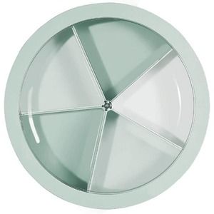 Seafoam color Snack Bowls Set Food Storage Box Serving Platter with Lid